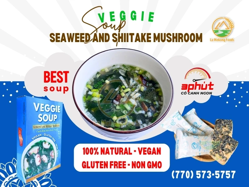 Supercharging Your Diet: The Nutritional Power of Lamekongfoods’ Seaweed & Shiitake Mushroom Soup