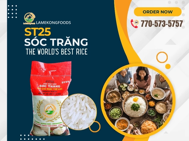 Taste the Difference: Why Lamekongfoods’ ST25 Rice is a Family Favorite