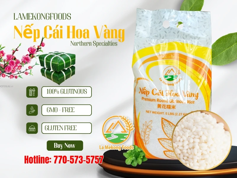 The Secret to Perfect Sticky Rice: Discovering Lamekongfoods’ Cai Hoa Vang Rice