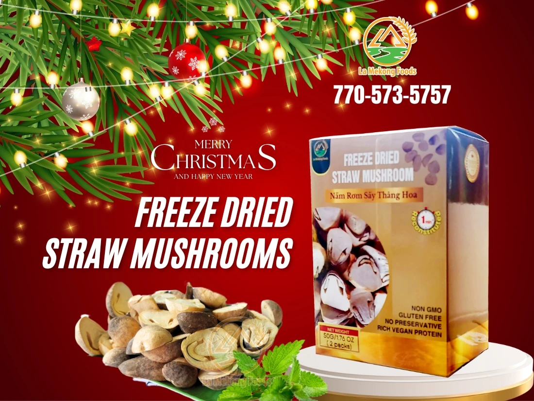 **Lamekong Foods’ Premium Freeze-Dried Straw Mushrooms: The Secret to Family Happiness**