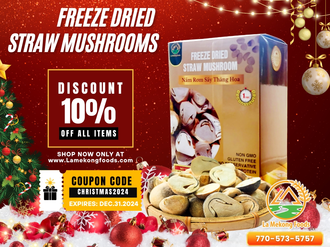 Lamekong Foods Freeze-Dried Straw Mushrooms: A Secret to Elevating Home-Cooked Meals